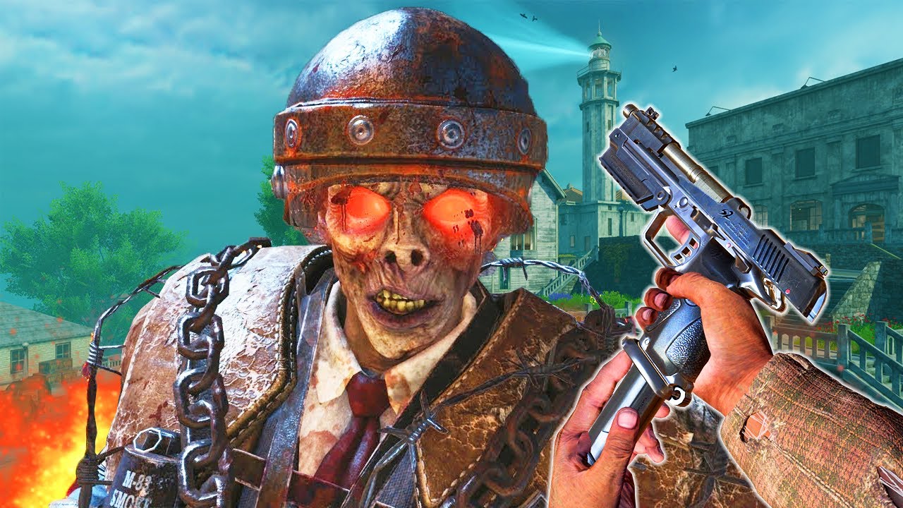 CALL OF DUTY ALCATRAZ ZOMBIES IN BATTLE ROYALE!!! 