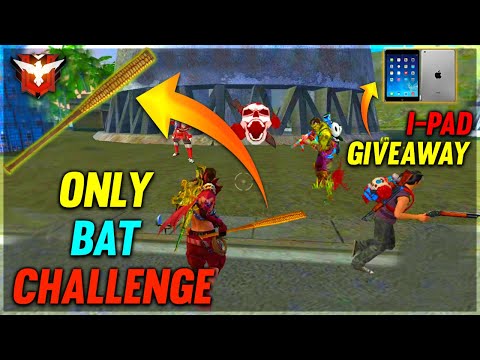 Only Bat Challenge In Rank Match Garena Free Fire Desi Gamers