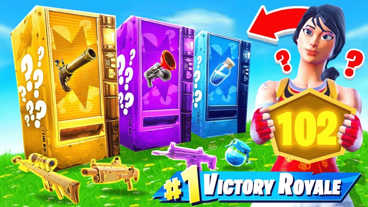Vending Machine Only Pop Up Cup New Game Mode In Fortnite