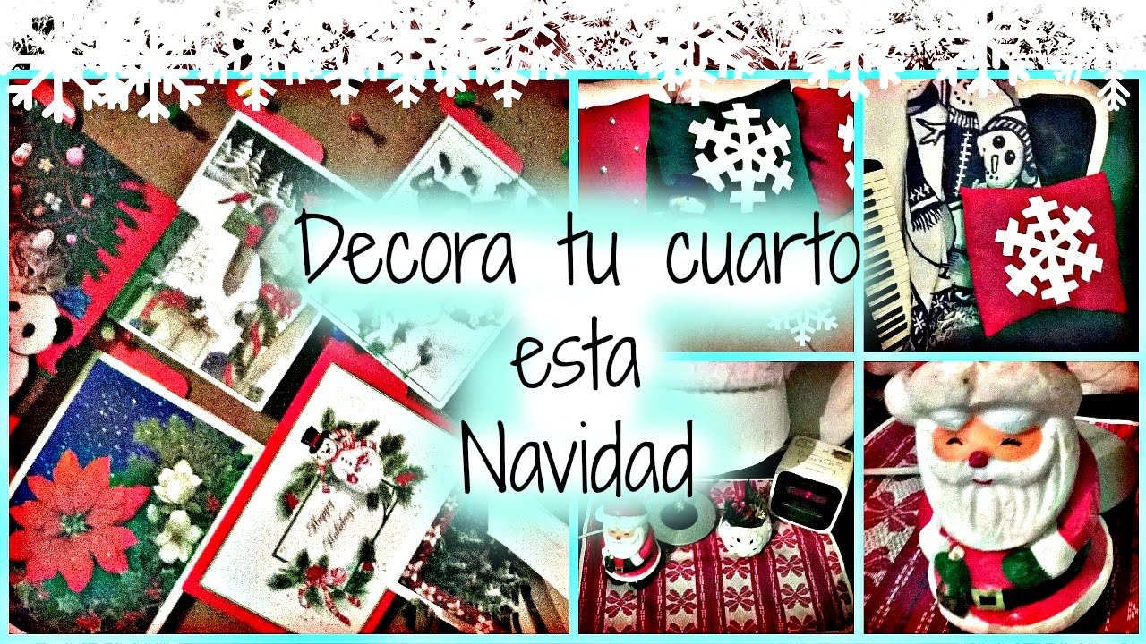 COMO DECORAR TU CUARTO / X-MAS VLOGS #6/ Belita 