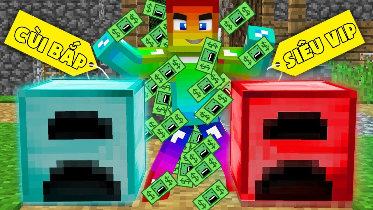 MINI GAME : CUỘC THI SỞ HỮU LÒ NUNG VIP ** THỬ THÁCH NOOB CÓ LÒ NUNG VIP NHẤT MINECRAFT ?? 