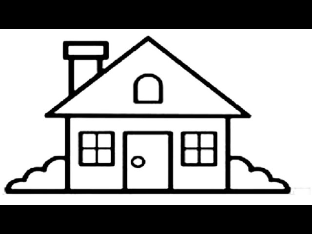 Featured image of post Beautiful Simple House Drawing Images With Colour