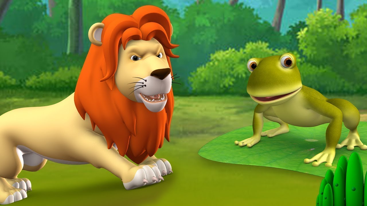 নোংরা ব্যাঙ এবং সিংহ বাংলা গল্প | Dirty Frog & Lion King Bengali Story | Bangla Cartoon Kids Stories 