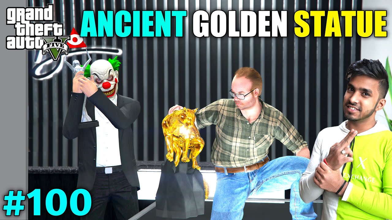 THE ANCIENT GOLDEN PANTHER HEIST | GTA V GAMEPLAY #100 