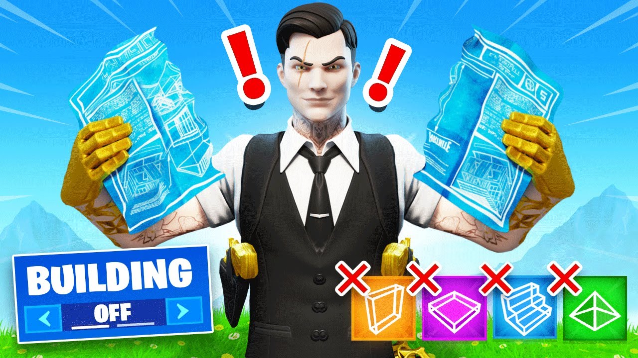 The NO BUILDING Challenge in Fortnite! (Impossible) 