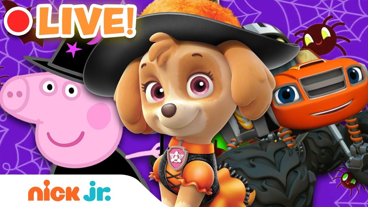 ? 24/7 Halloween Fun w/ PAW Patrol, Peppa Pig, Blaze & More! ?Nick Jr. 