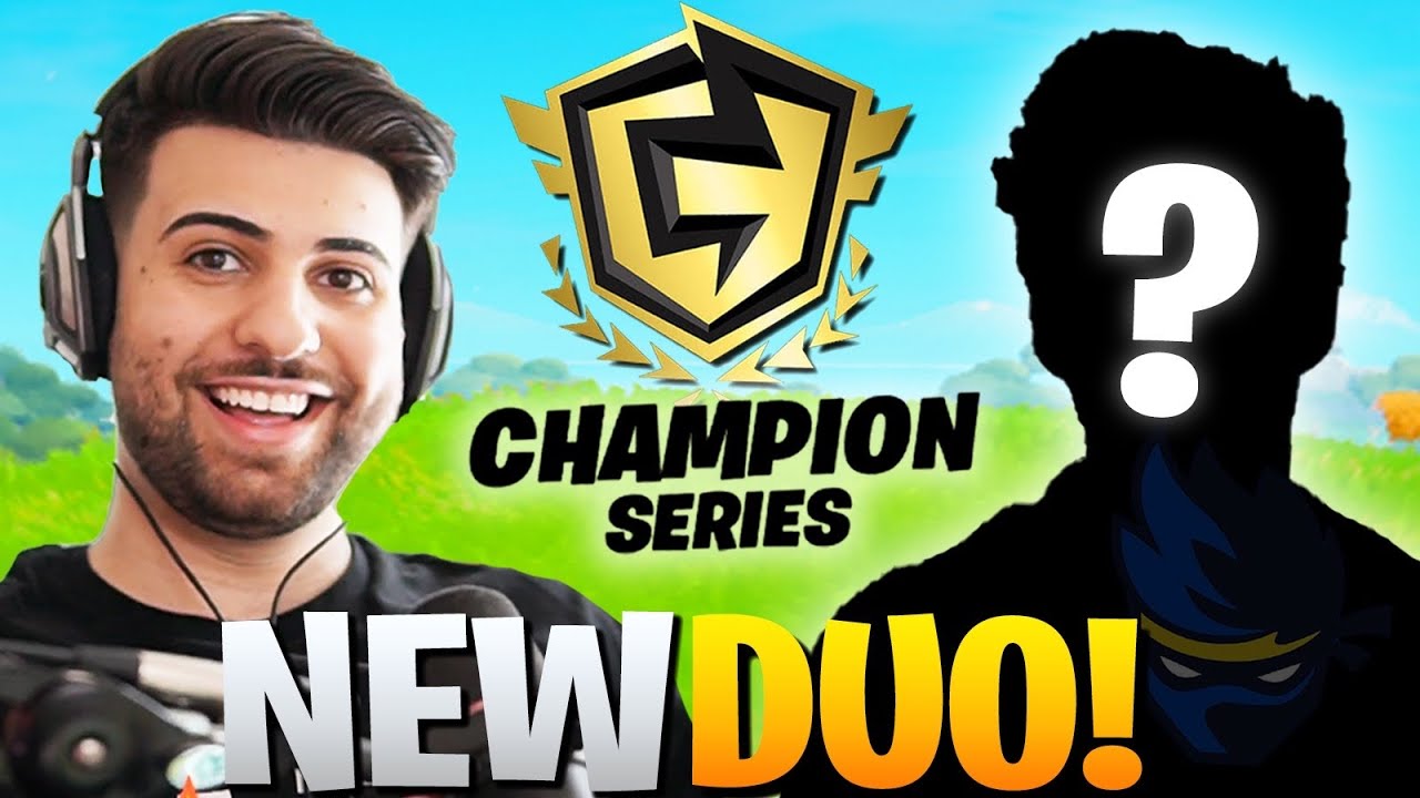 Announcing My NEW Duo for The Fortnite Champion Series... 