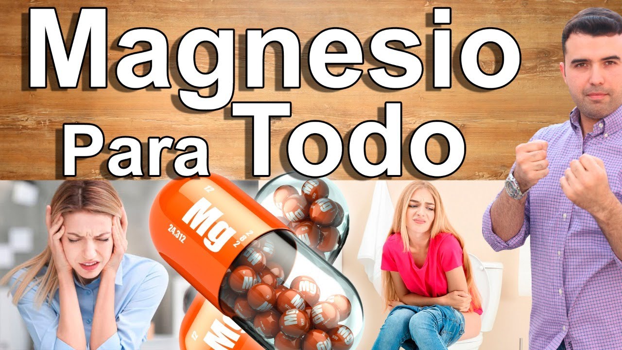 Magnesio Para Todo - EN VIVO - Para Qué Sirve El Magnesio? - Beneficios del Cloruro, Óxido y Citrato 