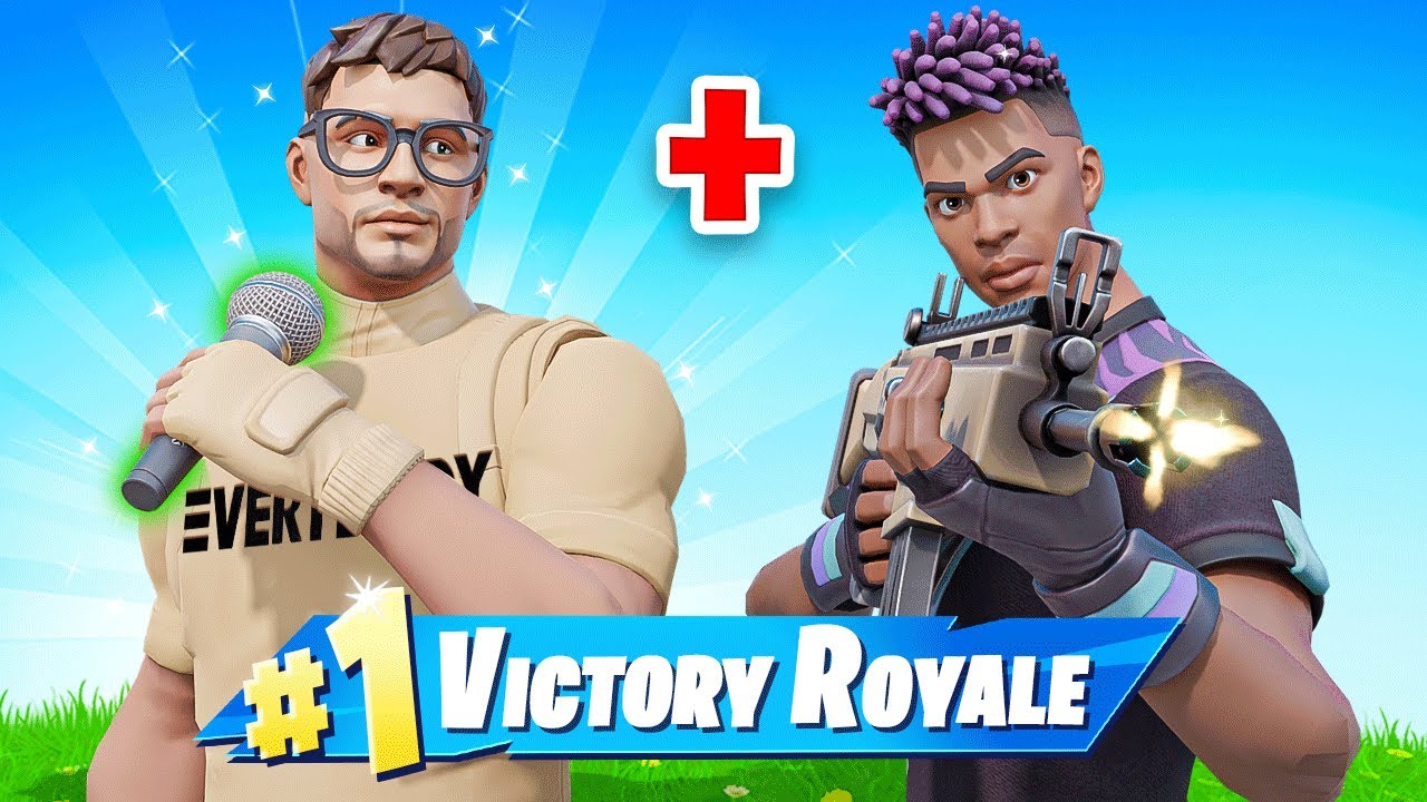 I played Fortnite with a Famous RAPPER! 