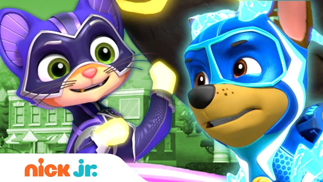 PAW Patrol Mighty Pups, Charged Up: Pups vs. Three Super Baddies! | Nick Jr. 