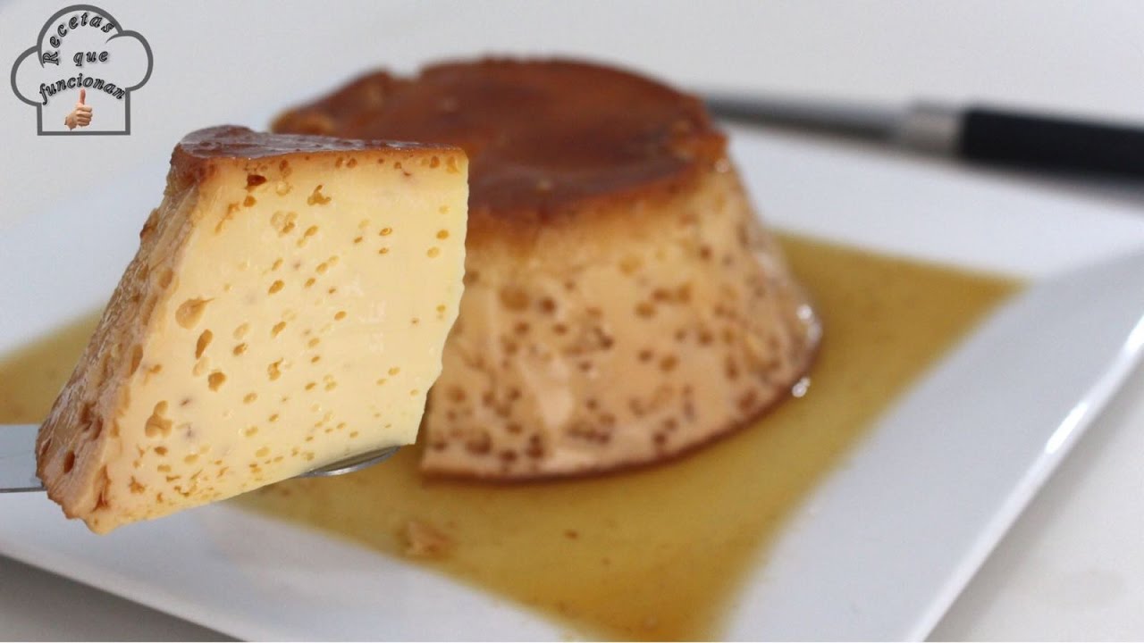 Flan de huevo casero - leche asada | En olla exprés - Perfect Custards 