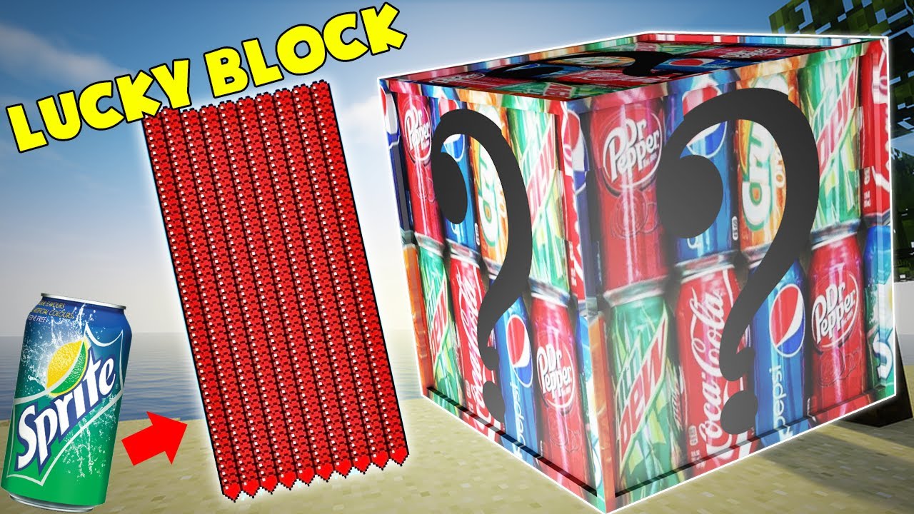 T Gaming Thử Thách Đập Lucky Block Drink ** Nước Uống Vip Nhất Trong Minecraft ?? 