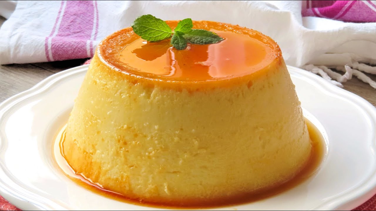 Flan de leche condensada 