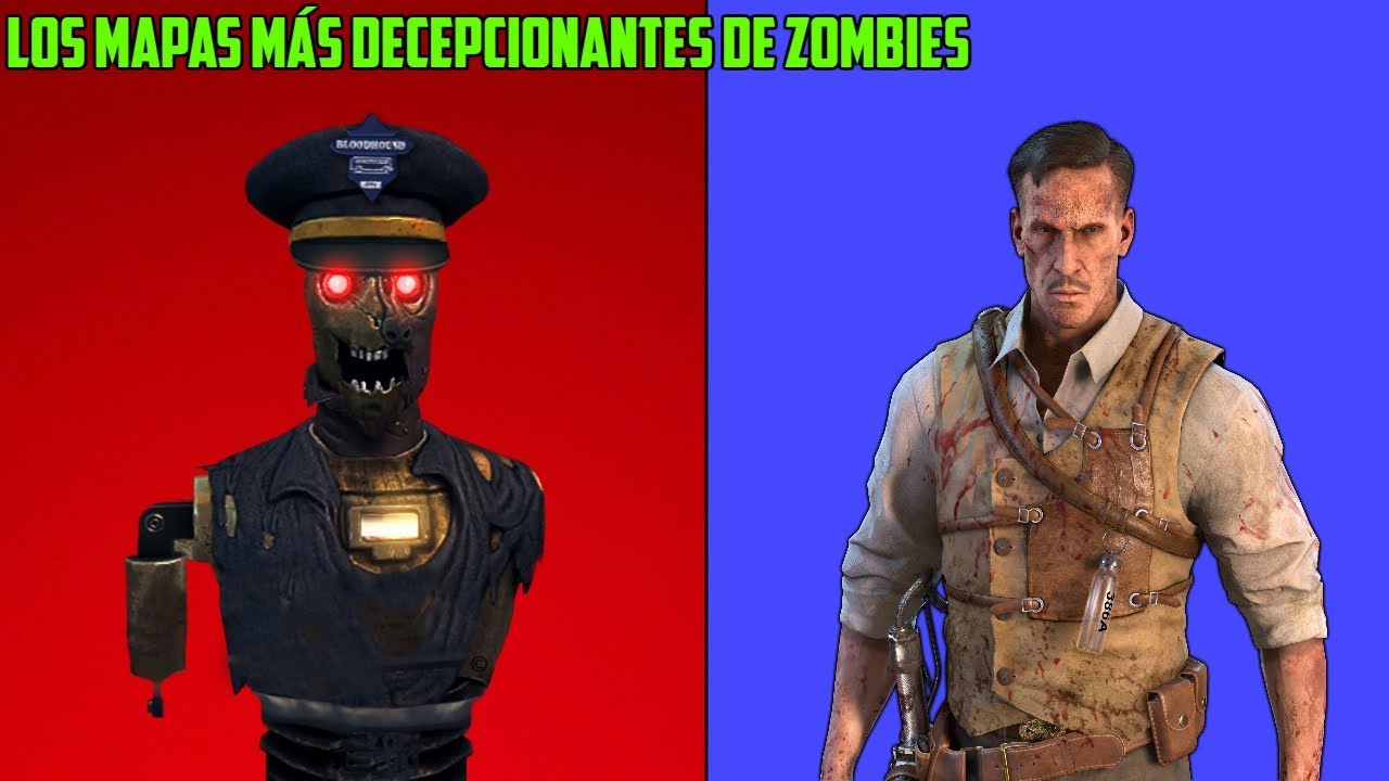 TOP 5 "LOS MAPAS MÁS DECEPCIONANTES DE CALL OF DUTY ZOMBIES" 