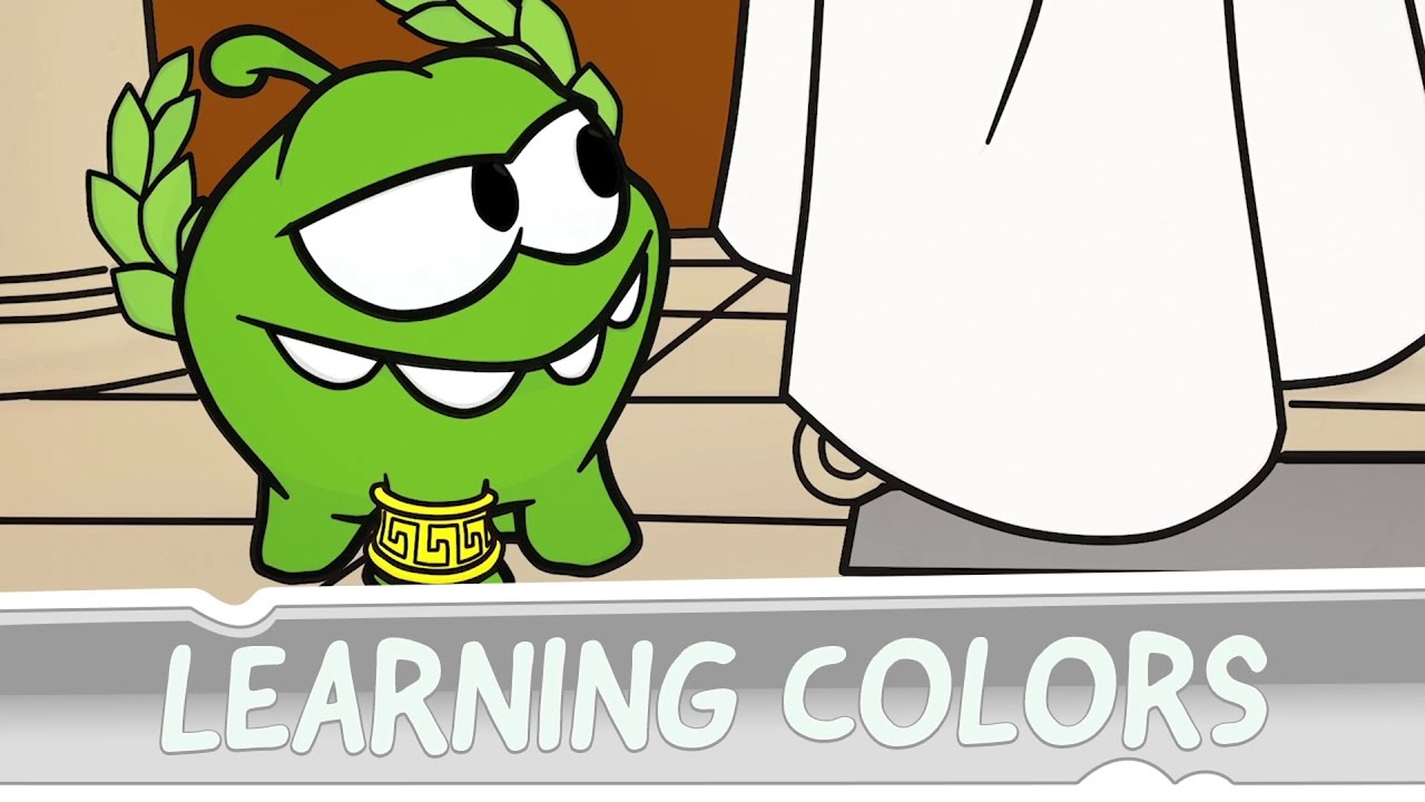 Learning Colors with Om Nom - Ancient Greece 