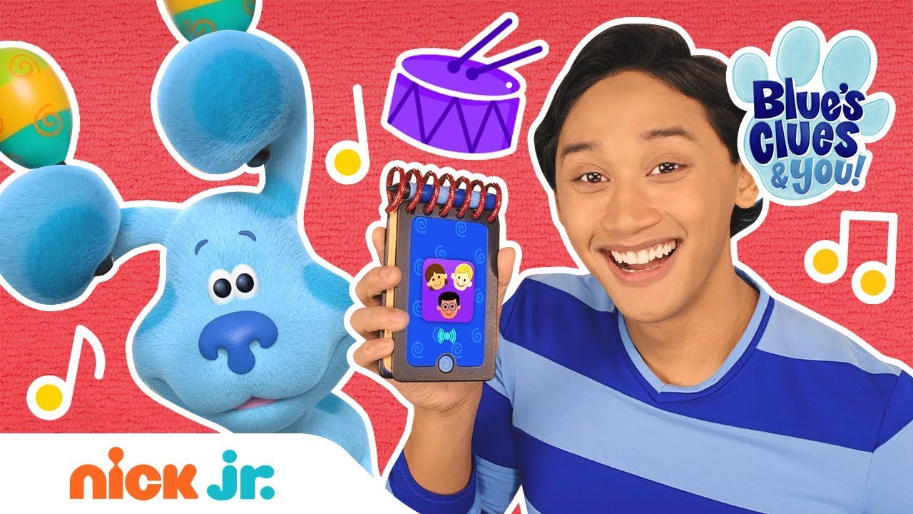 Blue's Clues & You! ? Learning Musical Instrument Sounds & Writing Songs w/ Friends | Nick Jr. 