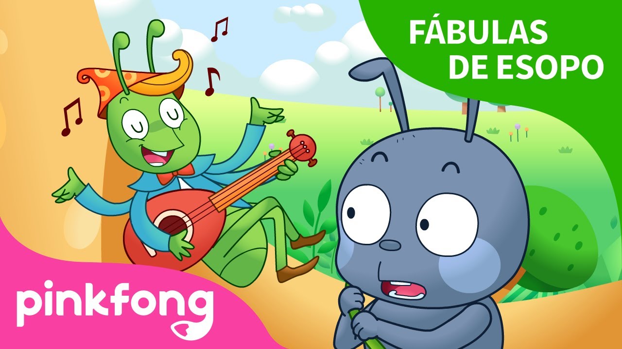 La Hormiga y el Saltamontes | Fábulas de Esopo | Pinkfong Cuentos Infantiles 