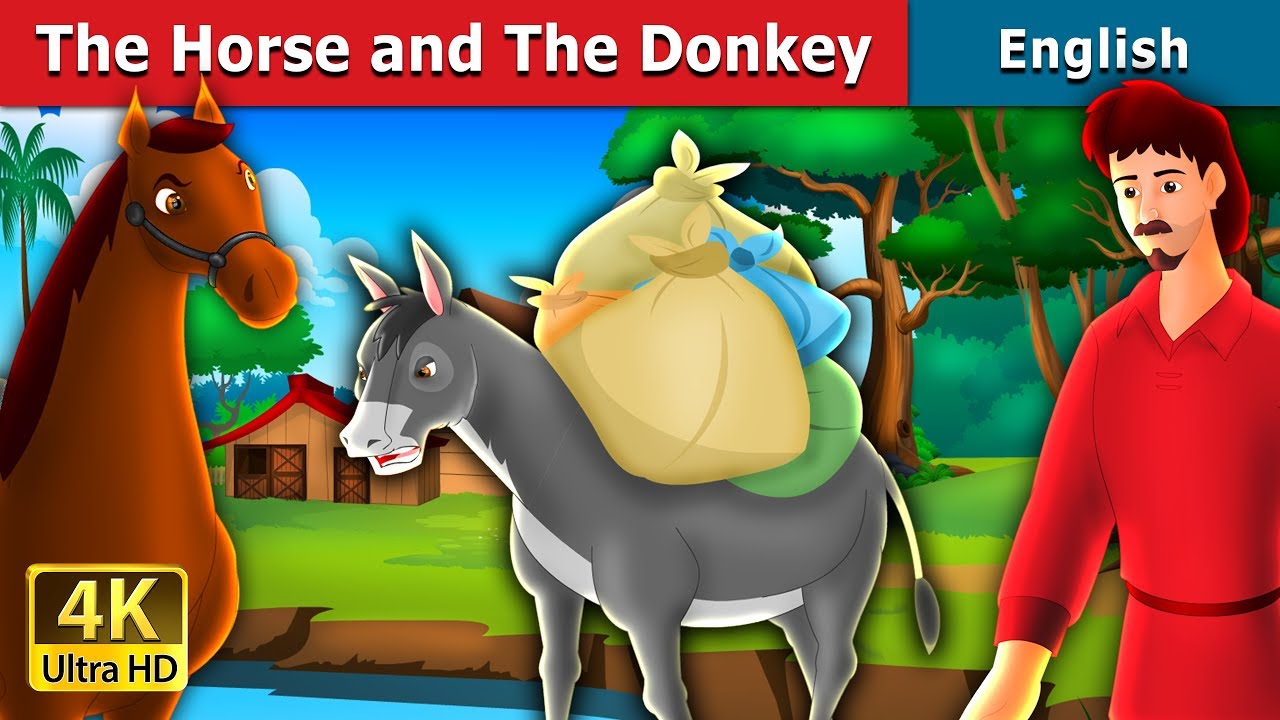 The Proud Horse and The Donkey Story in English | Stories for Teenagers | English Fairy Tales 