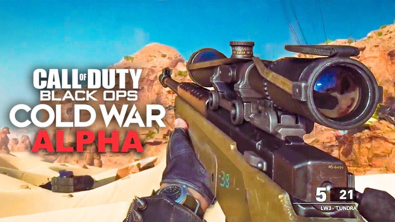 BLACK OPS COLD WAR ALPHA- FULL GAME MULTIPLAYER GAMEPLAY LIVE!!! (Call of Duty BOCW) 