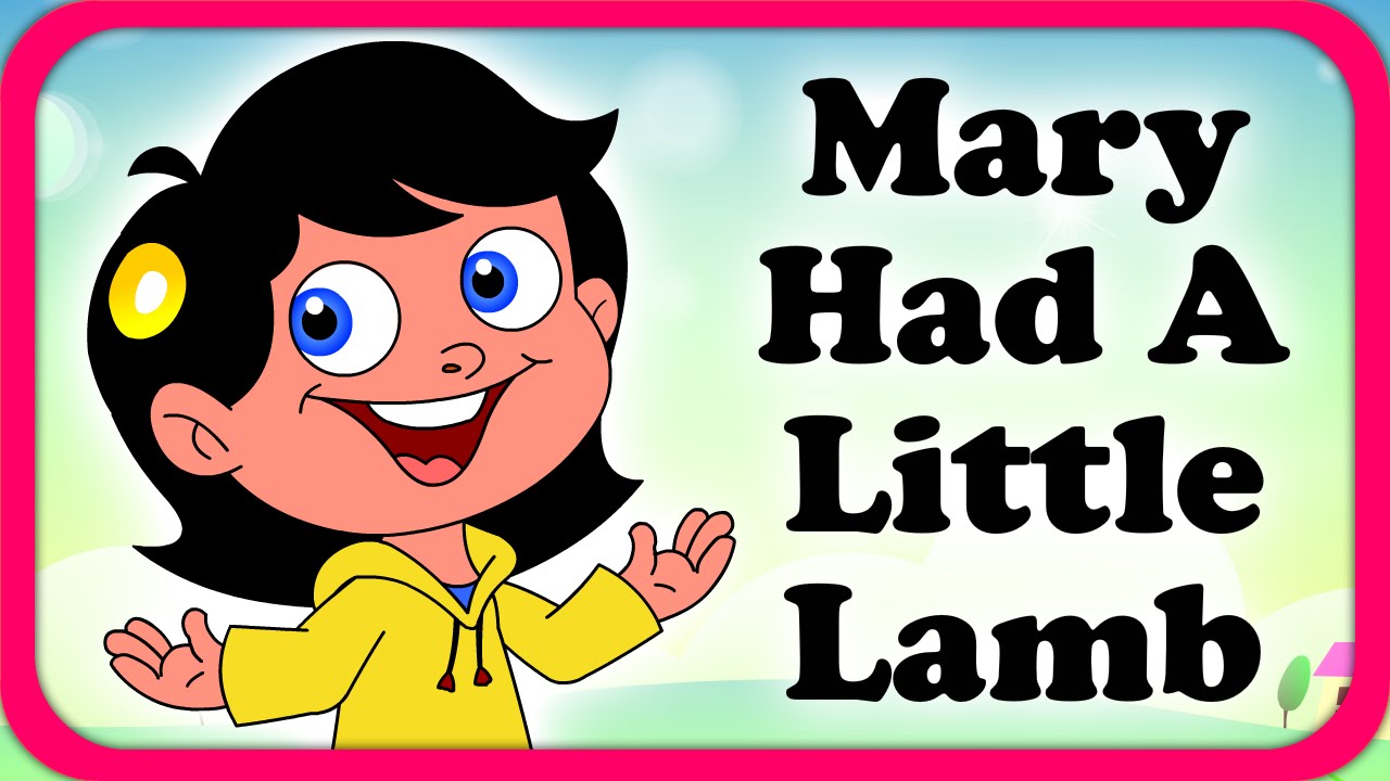 Mary Had A Little Lamb Lyrical Video | English Nursery Rhymes Full Lyrics For Kids & Children 