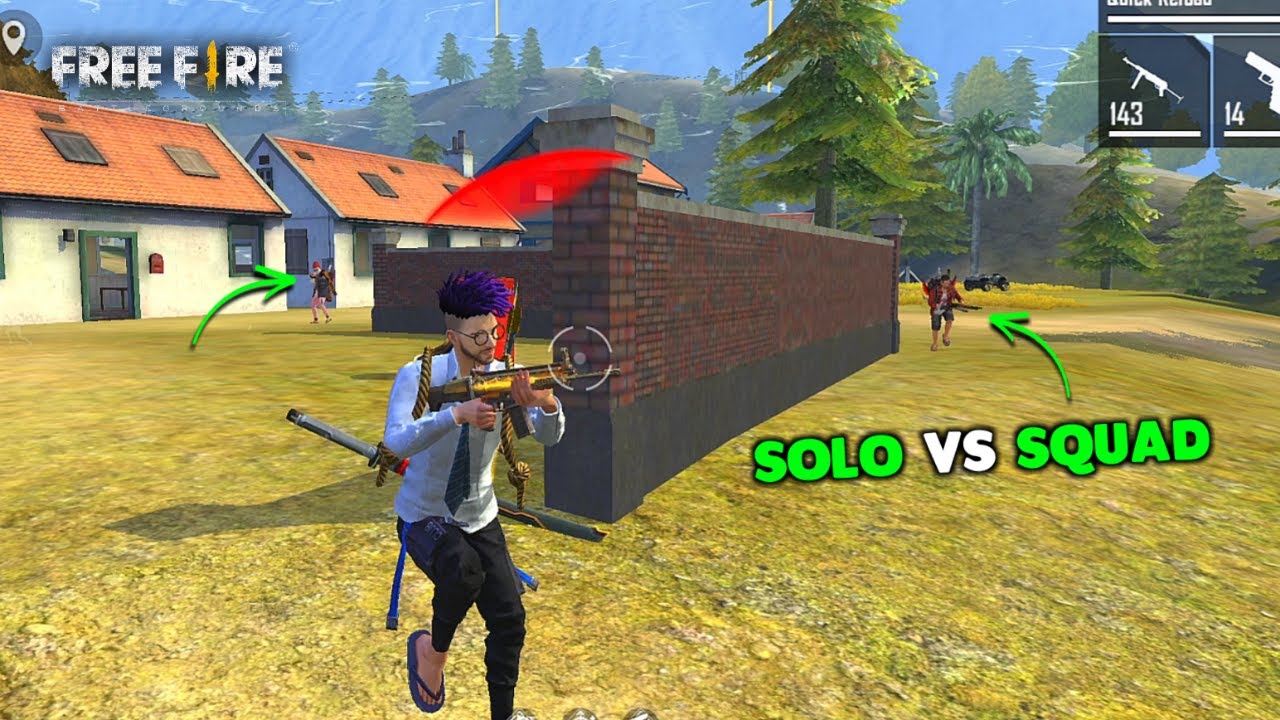 Patience and Win Easily Solo vs Squad, AjjuBhai94 OverPower Gameplay - Garena Free Fire 