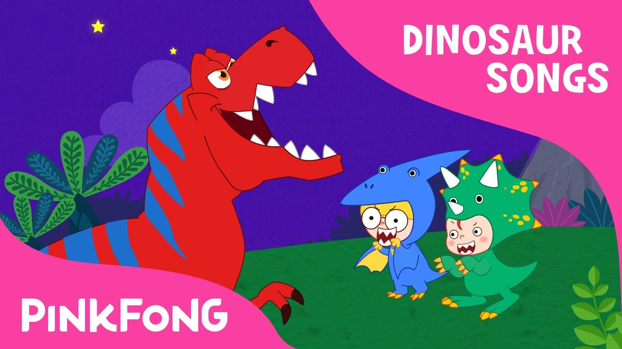 Move Like the Dinosaurs | Dinosaur Songs | Pinkfong Songs for Children 