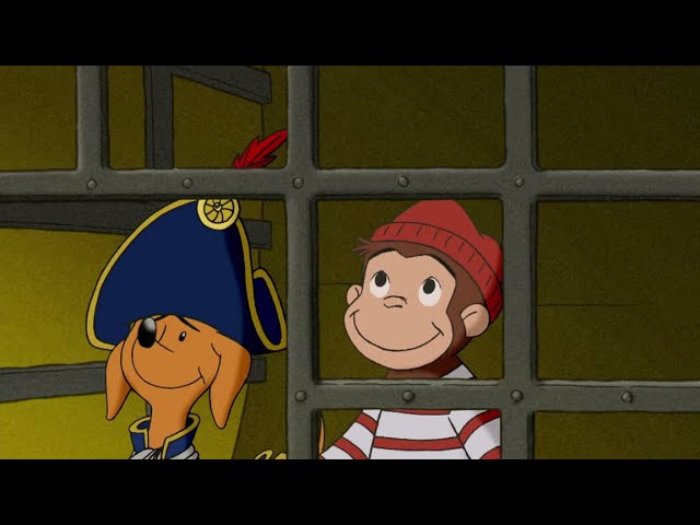 George The Pirate ?Curious George ?Videos for Kids 