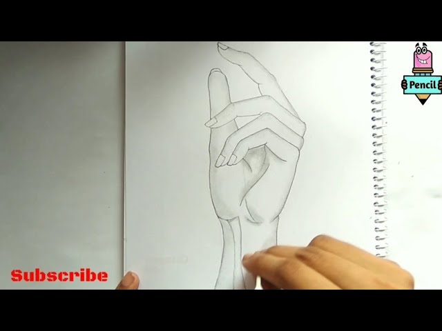 How To Draw Hand-Easy Simple Basic Shape+Shade | Hand drawing Tutorial Easy| Pencil | Pencil Sketch 