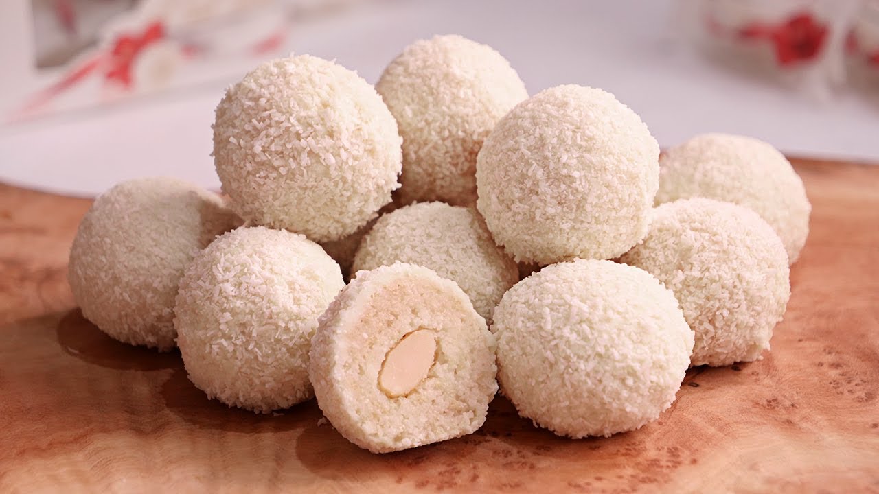 Trufas o Bombones con Coco y Leche Condensada | Raffaello Caseros 