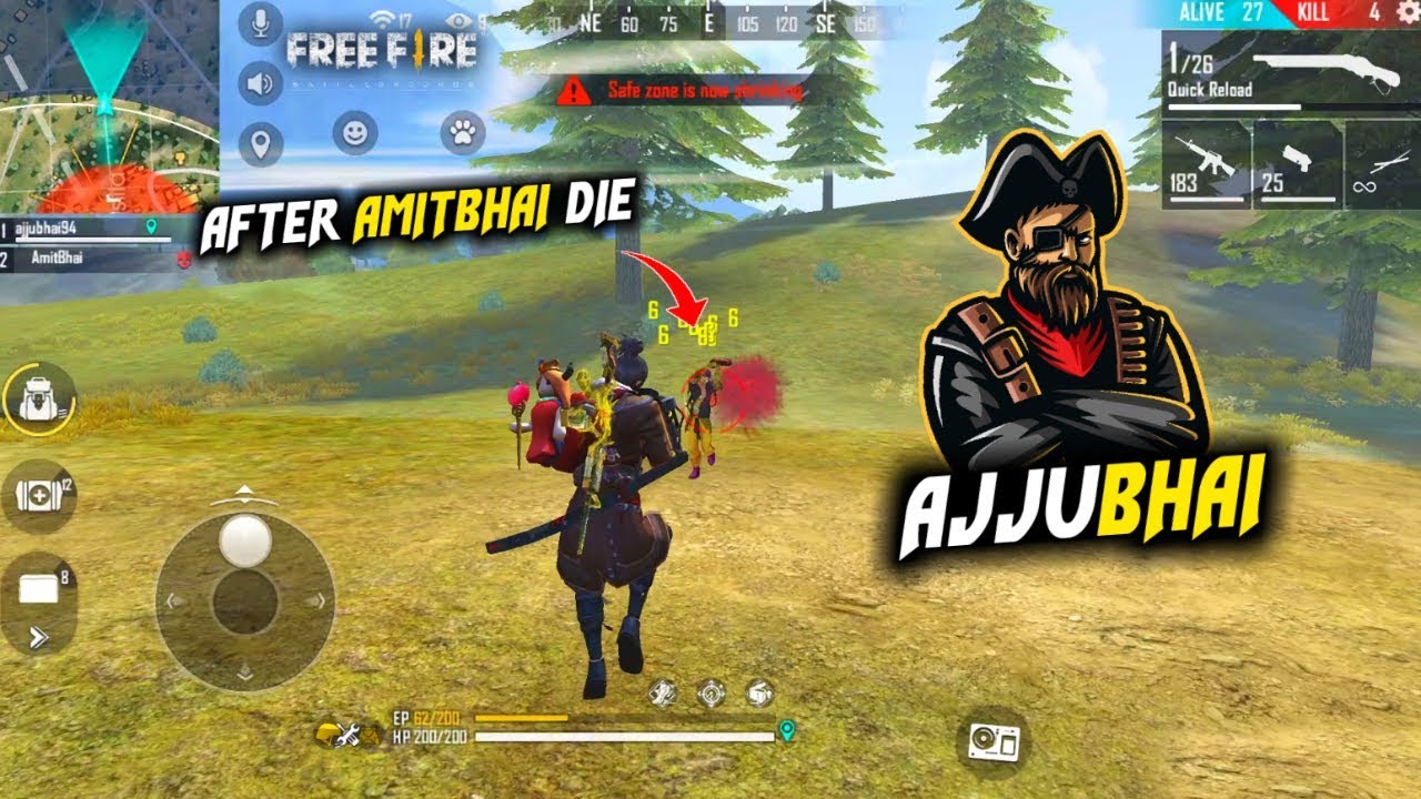 After Amitbhai Die I Play Natural Duo Game Garena Free Fire