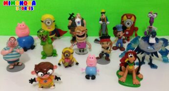 Juguetes para niños Mickey Jake Minions Pluto Goofy Chumchum Jake Tic Tac George Pig – Toys for kids