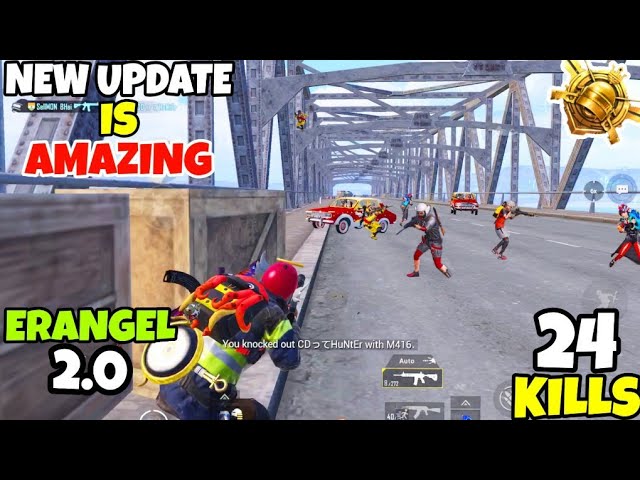 The New Erangel 2.0 is AMAZING in PUBG Mobile • PUBGM ERANGEL 2.0 GAMEPLAY • PUBGM (HINDI) 