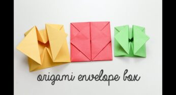 Origami Envelope Box Tutorial – DIY – Paper Kawaii