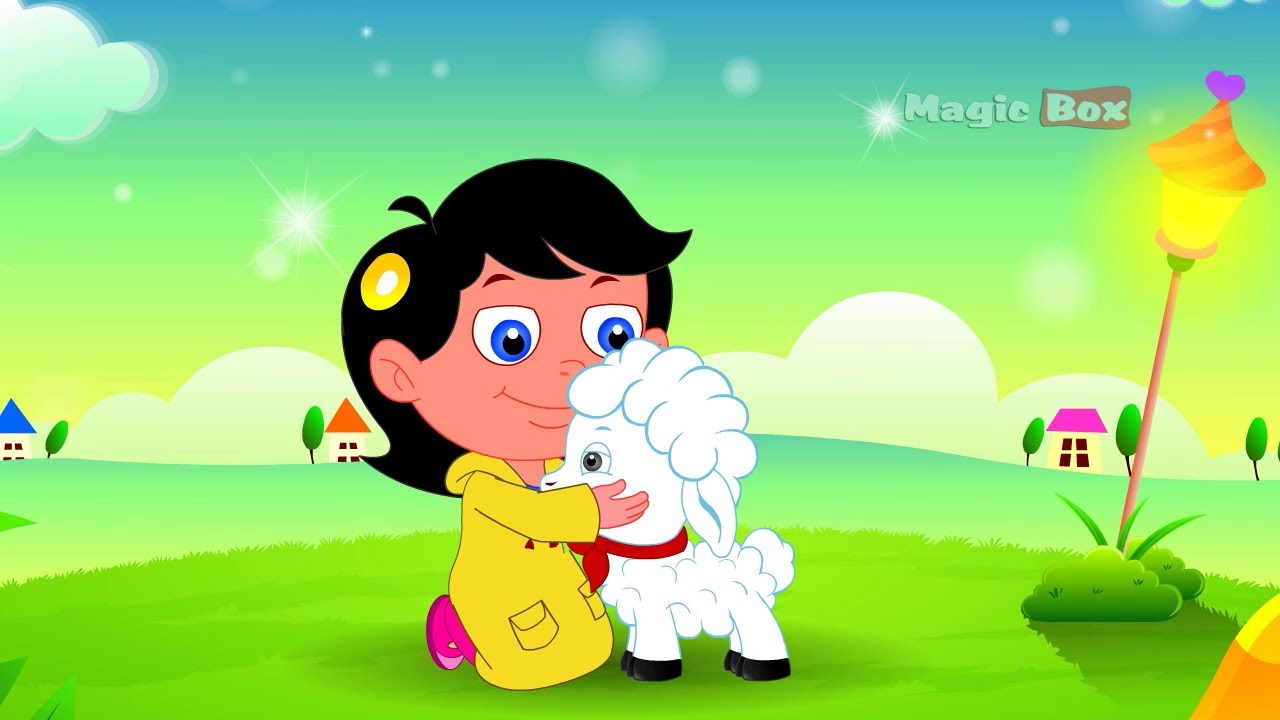 Mary Had A Little Lamb - English Nursery Rhymes - Cartoon And Animated Rhymes 