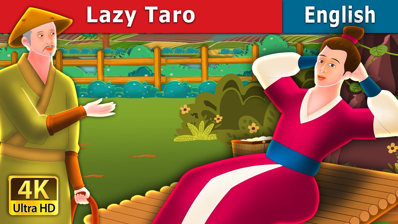 Lazy Taro Story in English | Stories for Teenagers | English Fairy Tales 