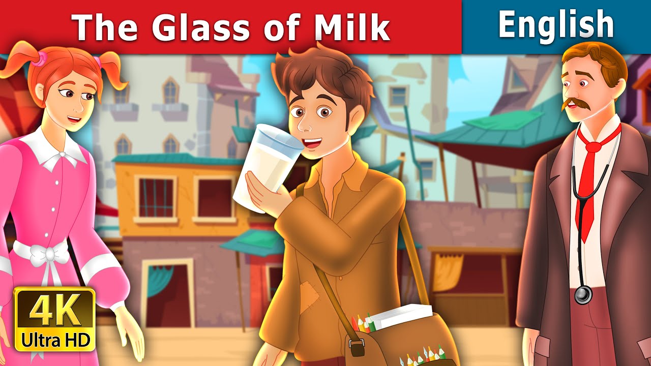 The Glass of Milk Story in English | Stories for Teenagers | English Fairy Tales 