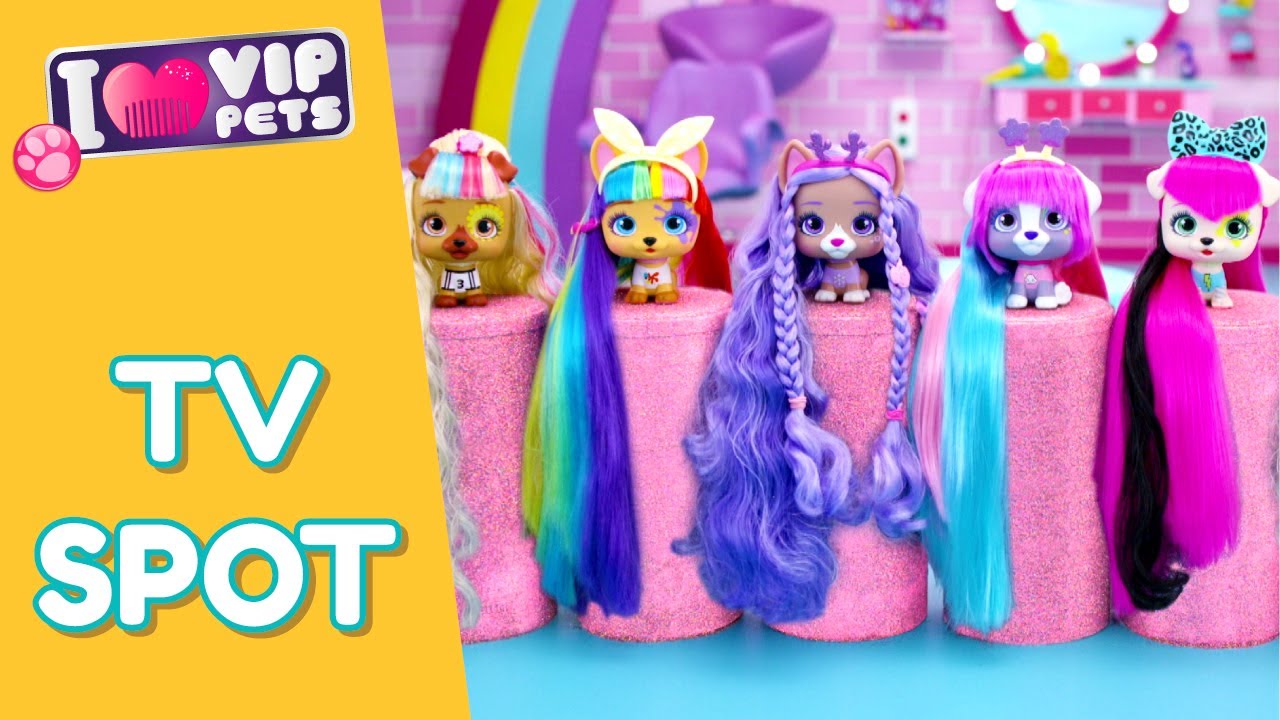 VIP PETS ? SURPRISE DOLL WITH LONGEST HAIR REVEAL ?? 12 to COLLECT ? TV SPOT ENGLISH VERSION 30s 