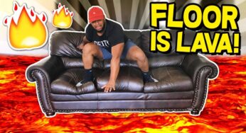 THE FLOOR IS LAVA!! | Hot Lava