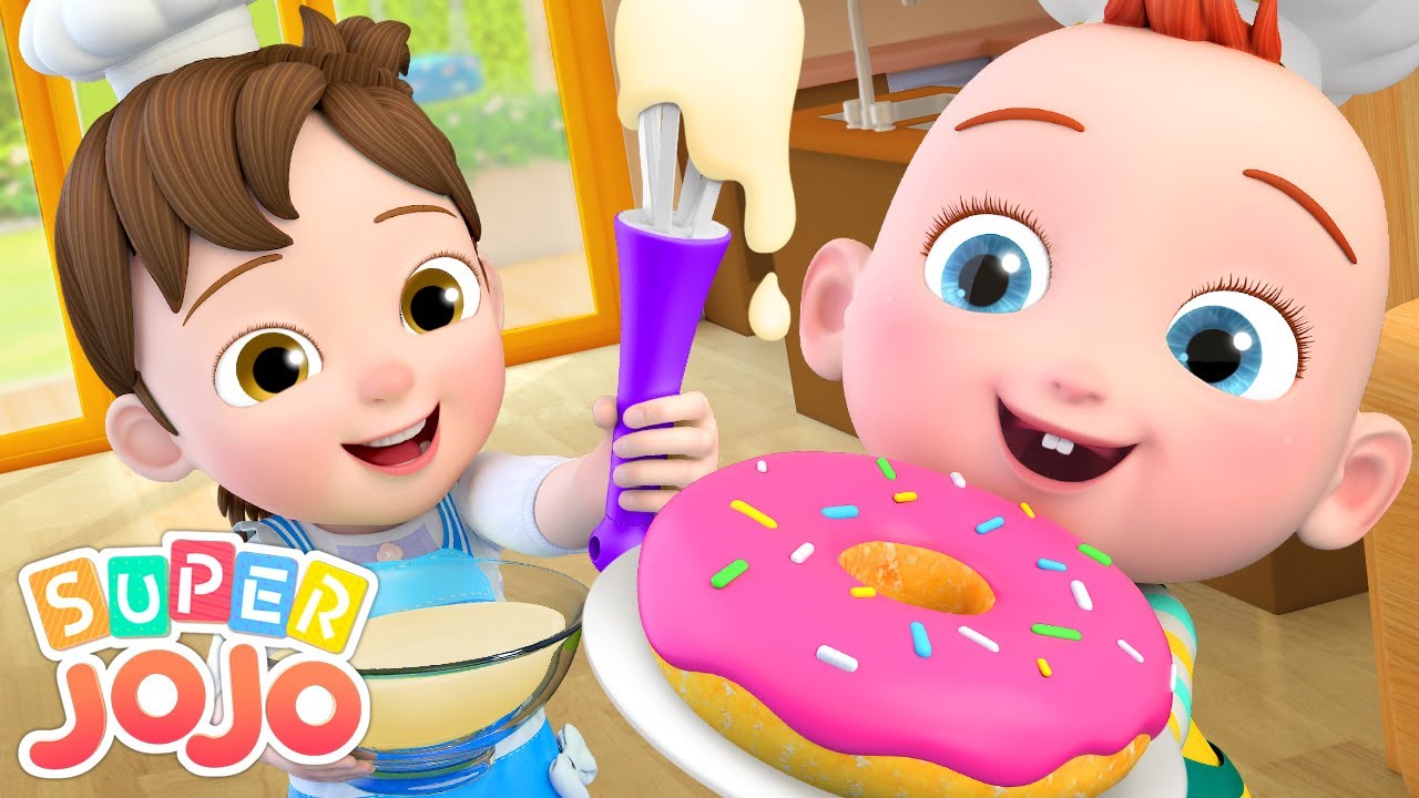 I Can Make Donuts | Yummy Donuts | Super JoJo Nursery Rhymes & Kids Songs 2