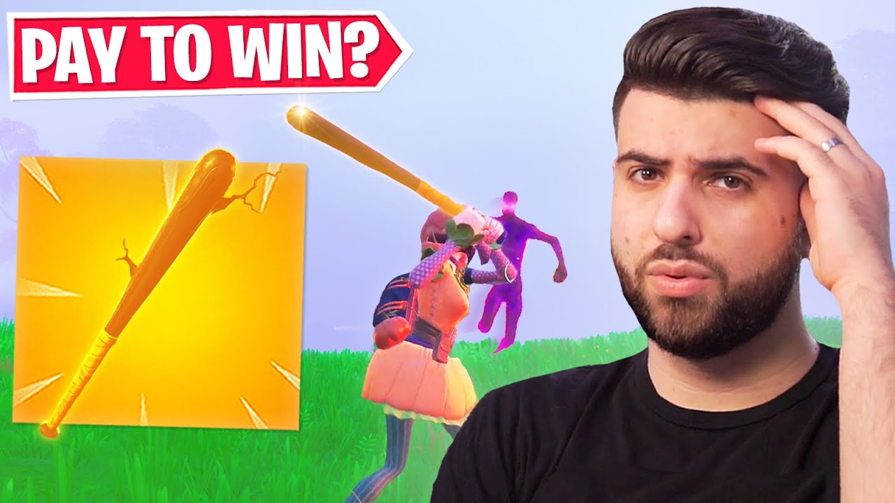 Fortnite's New PAY TO WIN Pickaxe... 