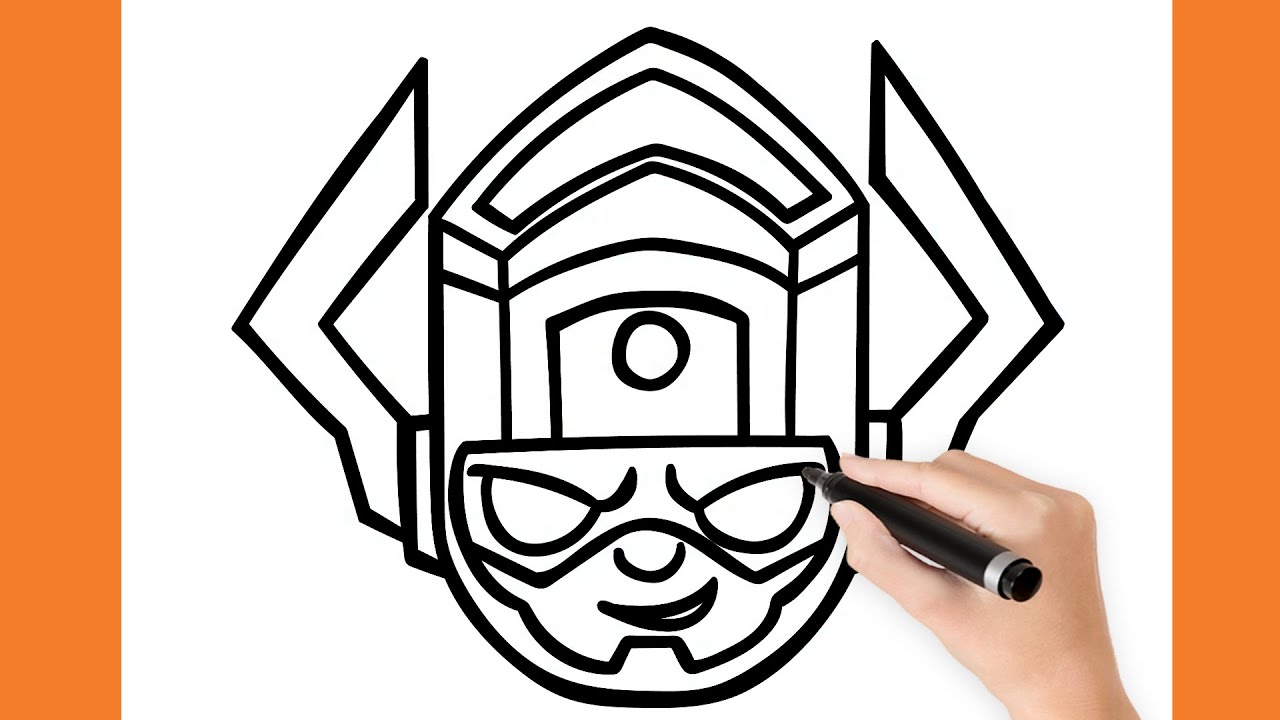 COMO DESENHAR O GALACTUS DO FORTNITE 