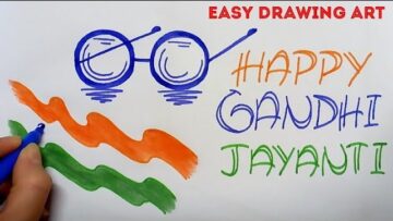 Featured image of post Art Gandhi Jayanti Drawing For Kids / Want to discover art related to jayanti?
