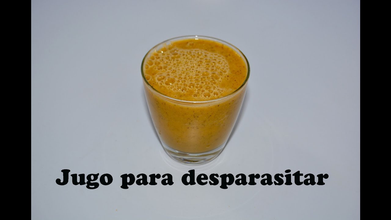 Jugo para desparasita o eliminar parasitos # 2 