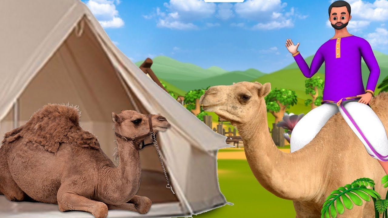 Camel and Merchant Tamil Comedy Story | ஒட்டகம் மற்றும் வணிகர் தமிழ் கதை | 3D Animated Stories 
