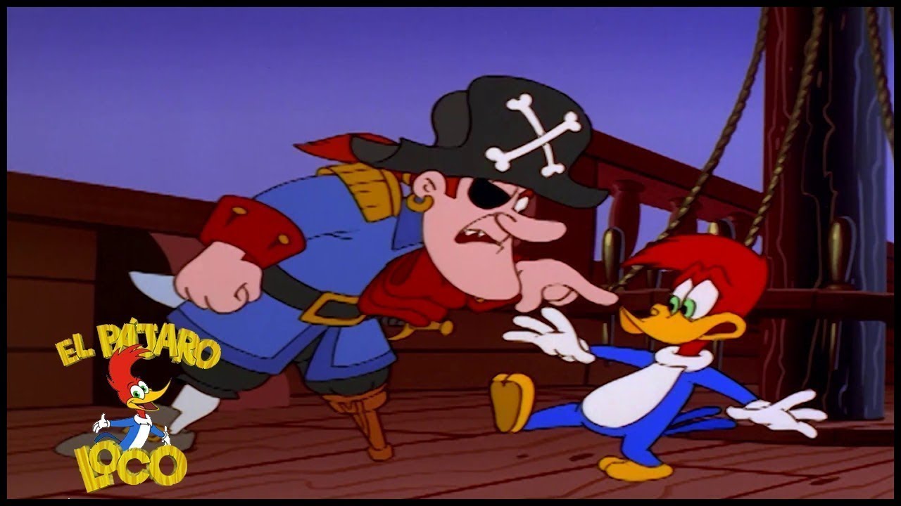 El Pajaro Loco Episodio Completo | Tu eres un pirata | Dibujos Animados 