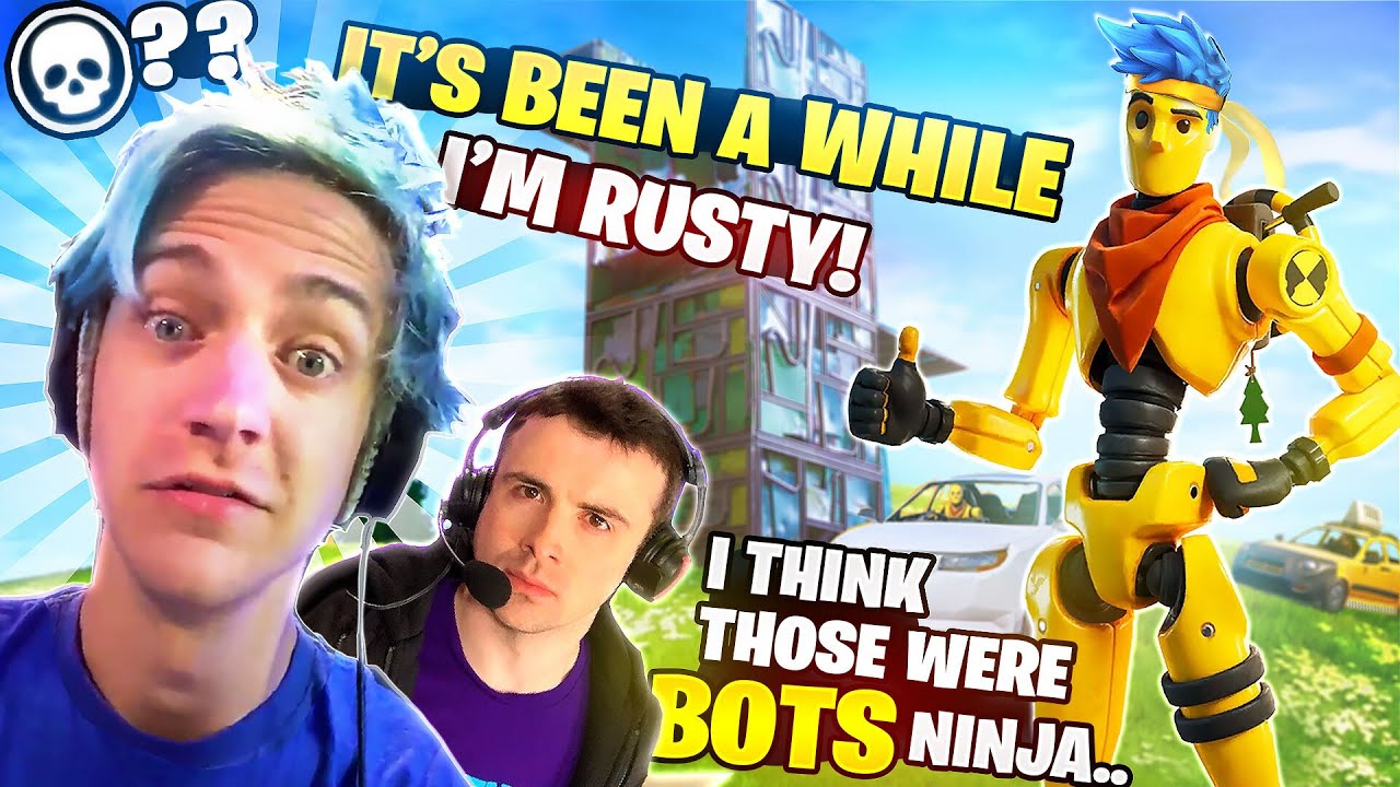 GETTING BACK TO FORTNITE WITH DRLUPO! WHAT IS EVEN HAPPENING!? 