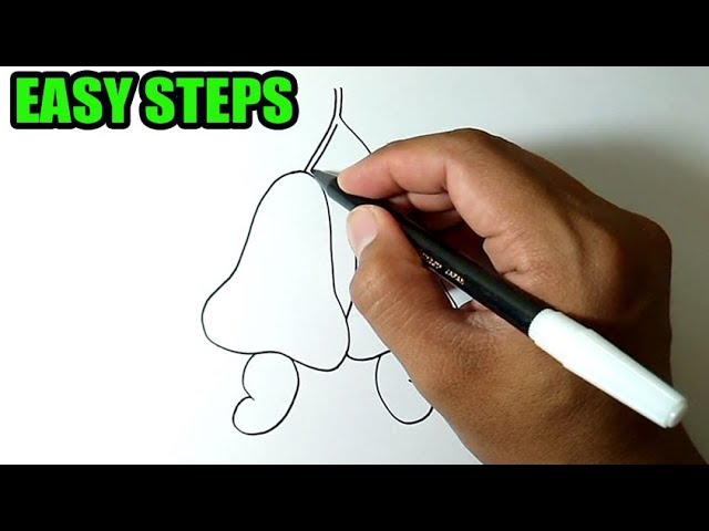 How to draw cashew | Easy Drawing Ideas 