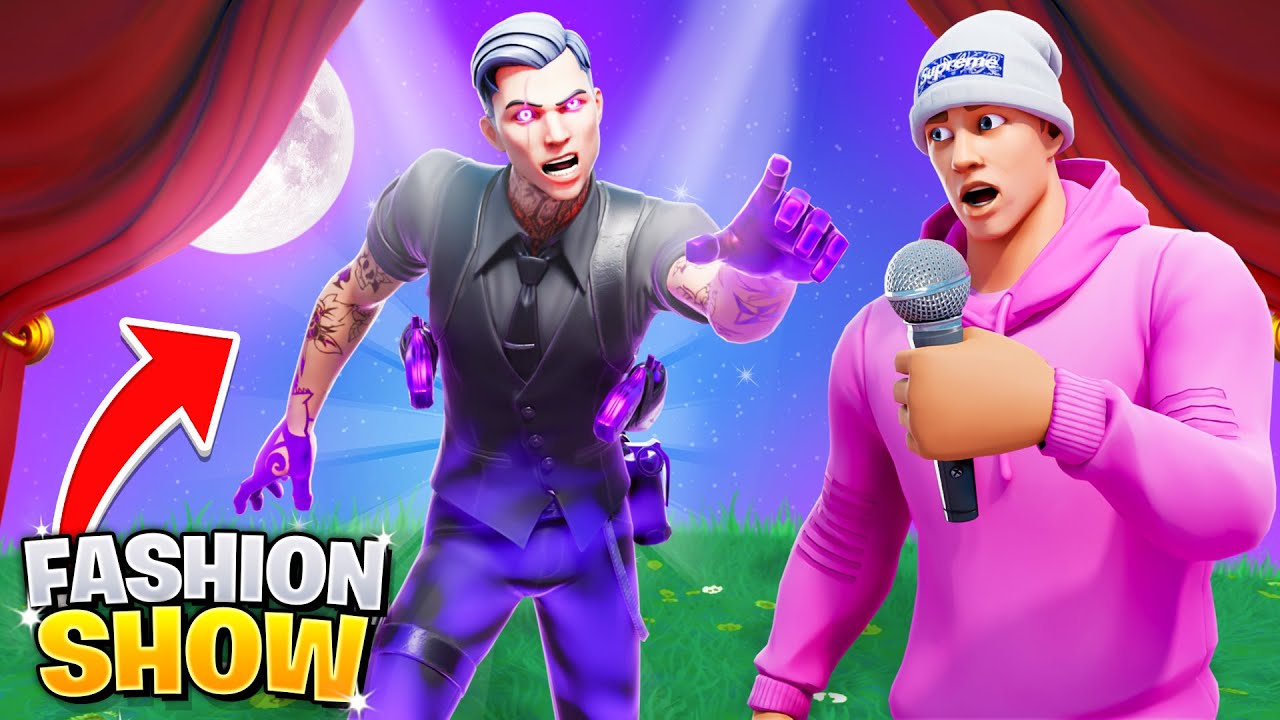 I joined a Fortnite Fashion Show as Shadow Midas! 