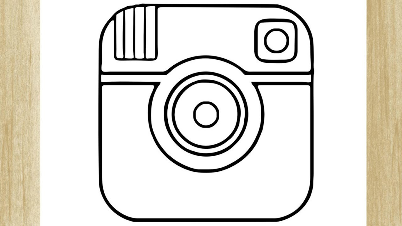 COMO DESENHAR O EMBLEMA DO INSTAGRAM 