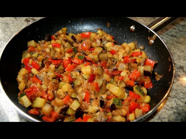 Cómo preparar una samfaina 